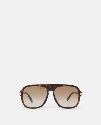 Sonnenbrille mit geradem Rand