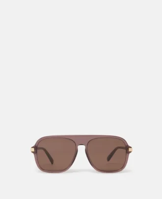 Sonnenbrille mit geradem Rand