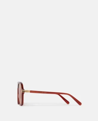 Sonnenbrille mit geradem Rand