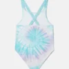 SpongeBob-Badeanzug mit Tie-Dye-Print