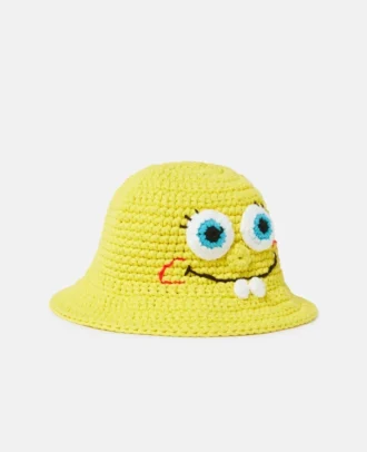 Spongebob-Grafik-Häkel-Bucket-Hat