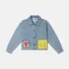 SpongeBob-Grafik-Jeansjacke