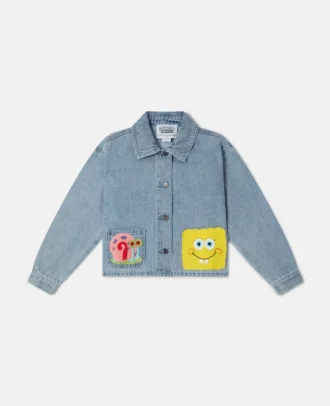 SpongeBob-Grafik-Jeansjacke