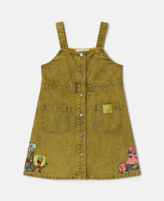 SpongeBob-Grafik-Jeanskleid