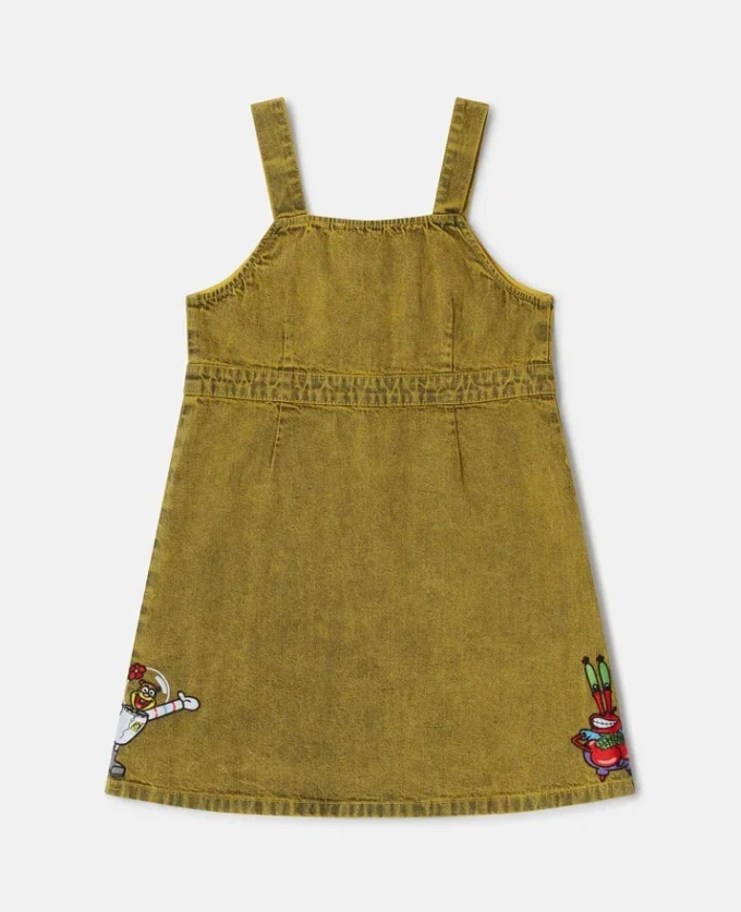SpongeBob-Grafik-Jeanskleid