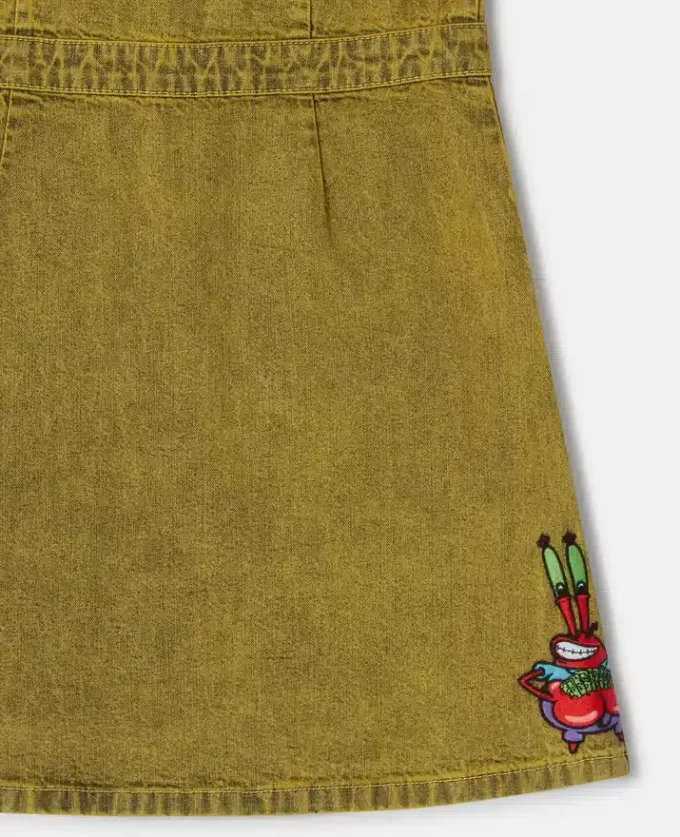 SpongeBob-Grafik-Jeanskleid