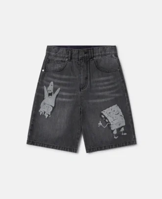 SpongeBob-Grafik-Jeansshorts