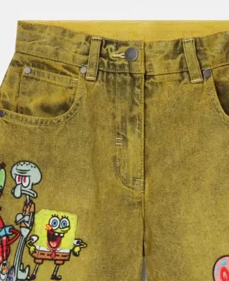 SpongeBob-Grafik-Jeansshorts