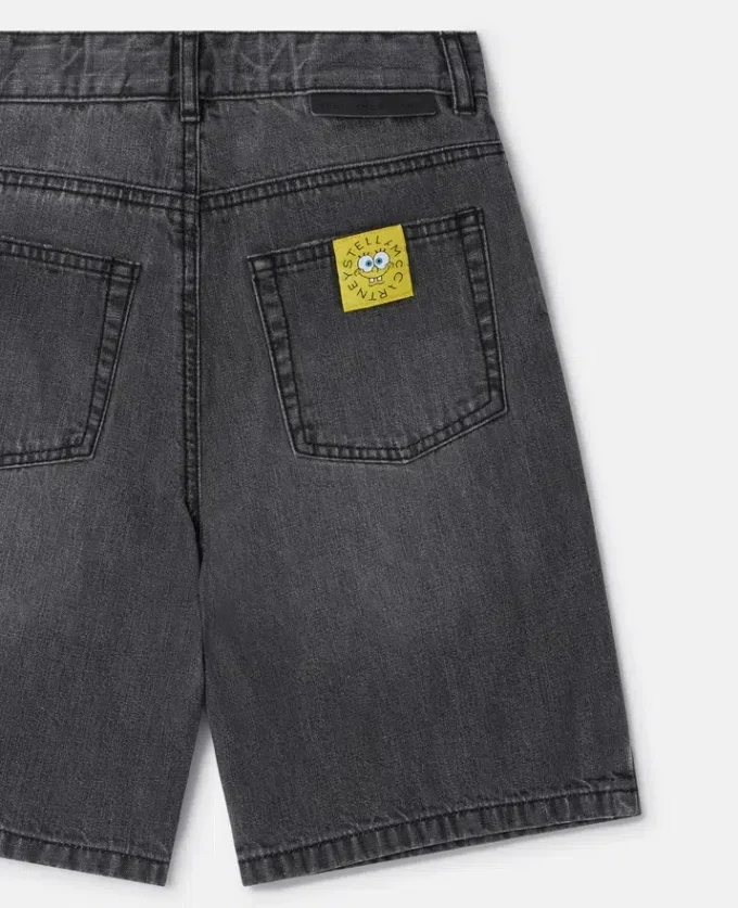 SpongeBob-Grafik-Jeansshorts
