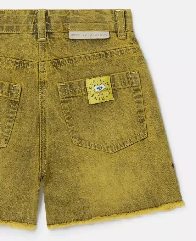 SpongeBob-Grafik-Jeansshorts