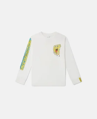 SpongeBob-Grafik-Langarm-T-Shirt