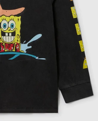 SpongeBob-Grafik-Langarm-T-Shirt