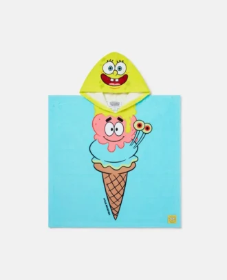 SpongeBob-Handtuchkleid mit Grafikprint