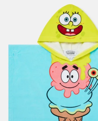 SpongeBob-Handtuchkleid mit Grafikprint