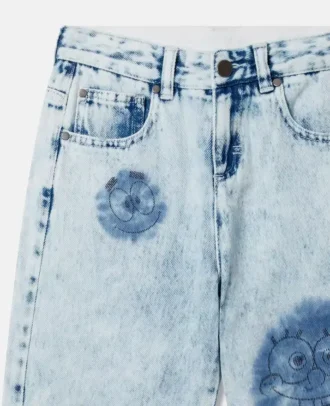 SpongeBob-Jeans mit Grafik