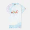 SpongeBob-T-Shirt mit Grafikprint und Batikmuster