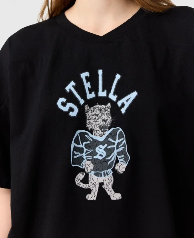 Stella Grafik-Varsity-T-Shirt