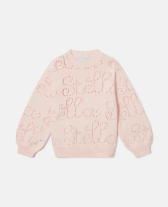 Stella Häkel-Sweatshirt