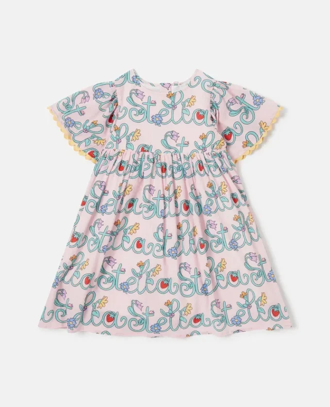 Stella Kleid mit Rankenprint