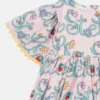 Stella Kleid mit Rankenprint