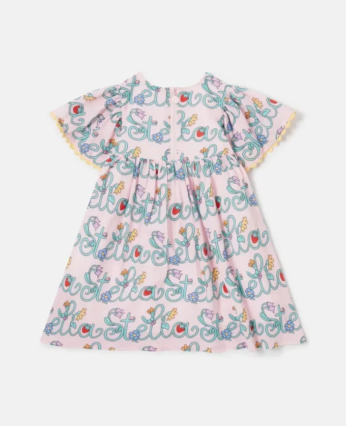 Stella Kleid mit Rankenprint