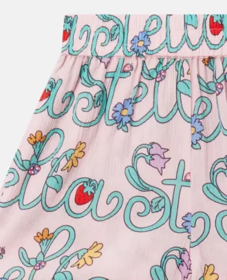 Stella Shorts mit Weinrebenprint
