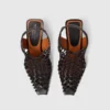 Stella Spur gewebte Slingbacks