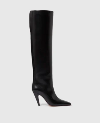 Stella Spur Kniehohe Stiefel mit Absatz