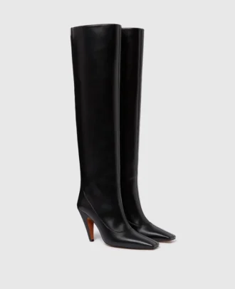 Stella Spur Kniehohe Stiefel mit Absatz