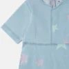 Stella Star Print Denim T-Shirt-Kleid