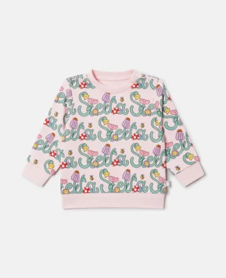 Stella Sweatshirt mit Rebenprint