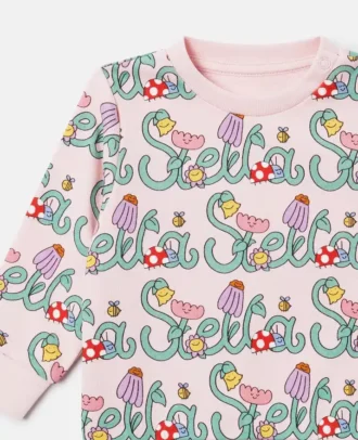 Stella Sweatshirt mit Rebenprint