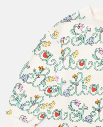 Stella Sweatshirtkleid mit Rebenprint