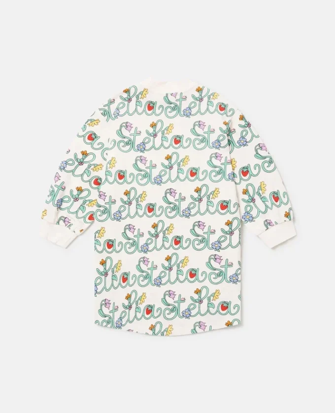 Stella Sweatshirtkleid mit Rebenprint