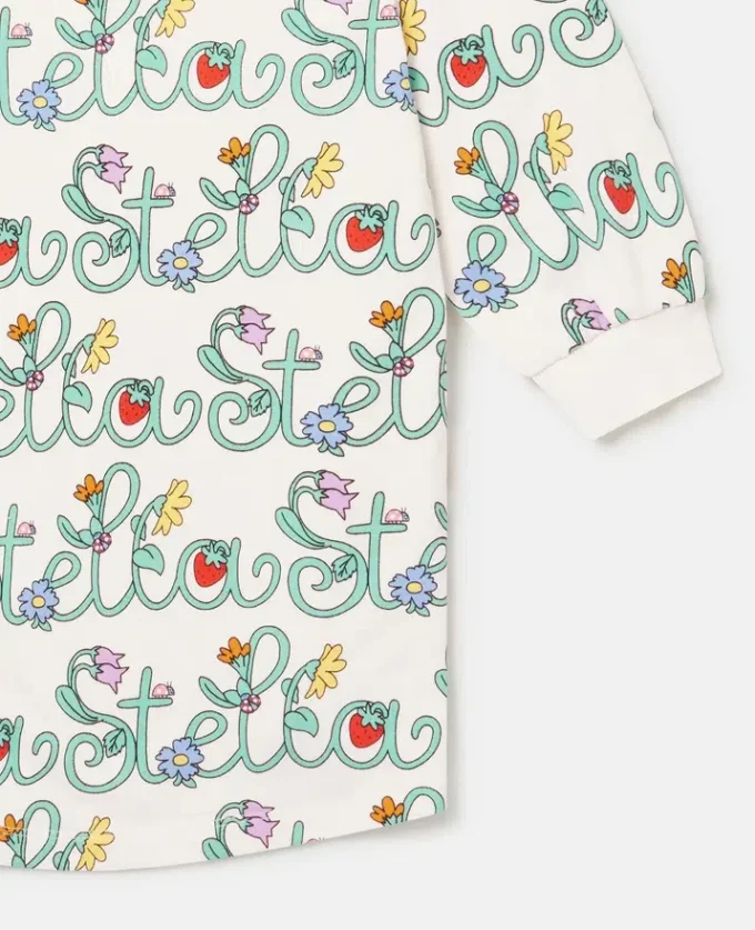Stella Sweatshirtkleid mit Rebenprint