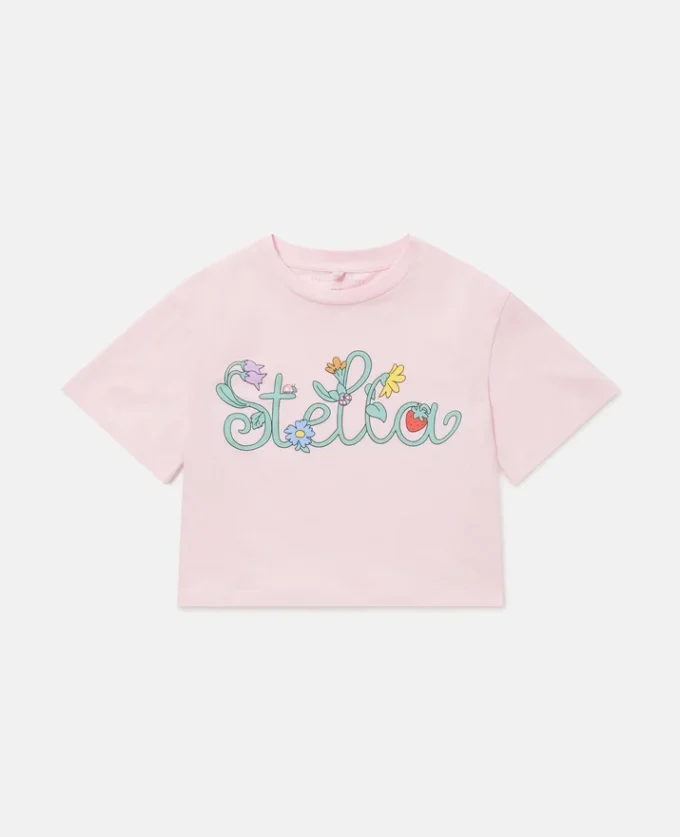 Stella Vine Cropped Graphic T-Shirt