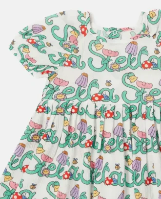 Stella Vine Print Dress und Bloomers Set