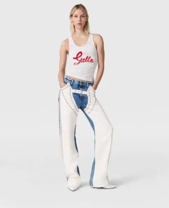 Chaps Straight-Leg-Jeans mit Nieten