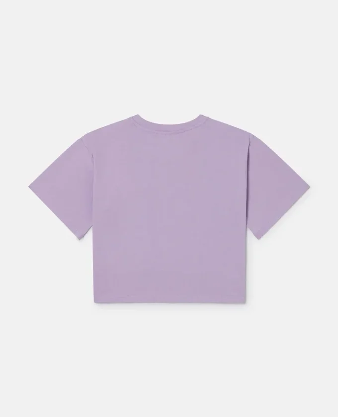 Stella Woodland Lettering Cropped T-Shirt