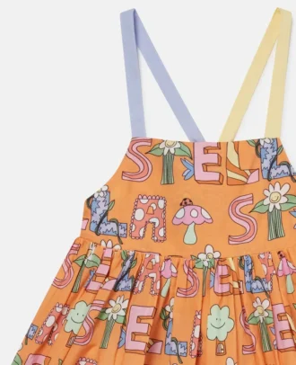 Stella Woodland Lettering Ärmelloses Kleid