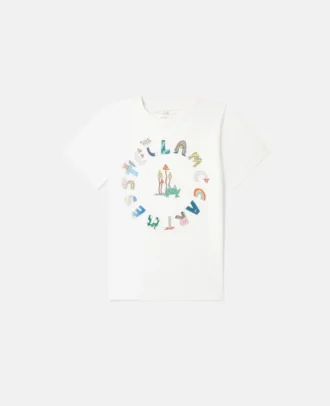 Stella Woodland Lettering Rundhals-T-Shirt