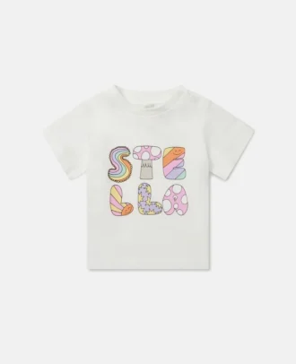 Stella Woodland Lettering Rundhals-T-Shirt