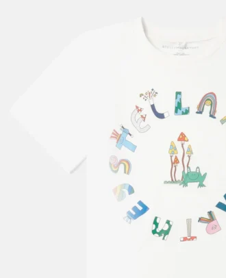 Stella Woodland Lettering Rundhals-T-Shirt