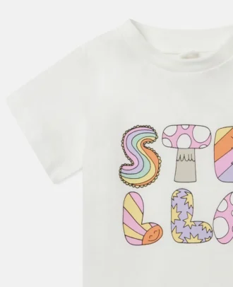 Stella Woodland Lettering Rundhals-T-Shirt