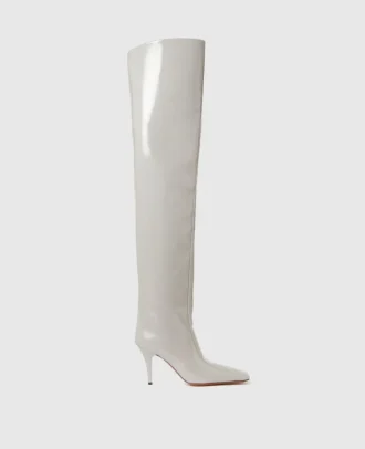 Stieflinge mit quadratischer Spitze und Stilettoabsatz
