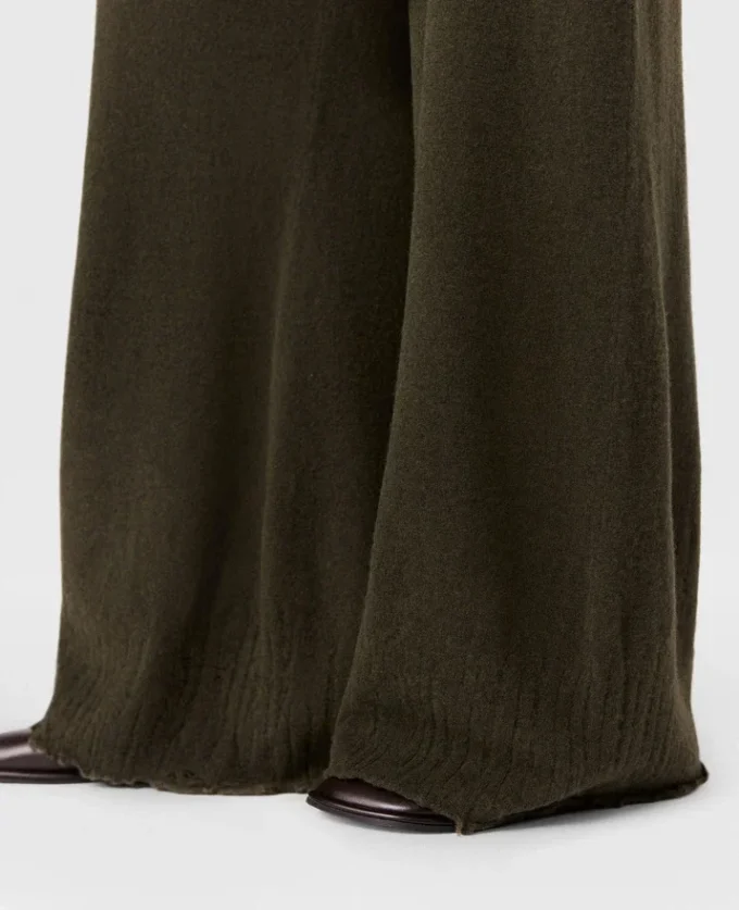 Strickhose mit geradem Bein