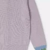 Strickjacke mit Wellenkante