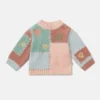 Strickpullover mit Rundhalsausschnitt und Stickerei