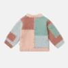 Strickpullover mit Rundhalsausschnitt und Stickerei
