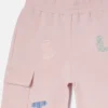 Sweathose mit Kordelzug und Logo-Stickerei